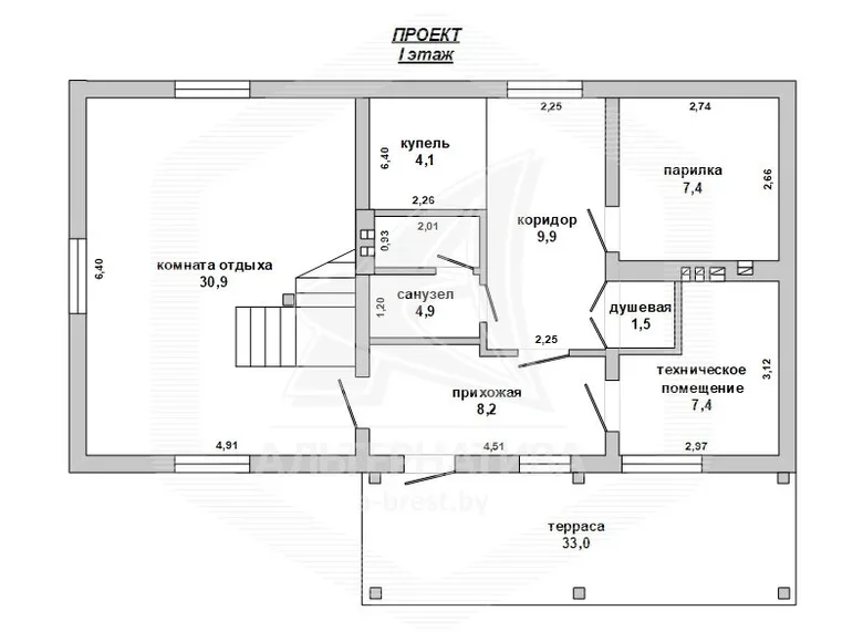 Casa 180 m² carnaucycki siel ski Saviet, Bielorrusia