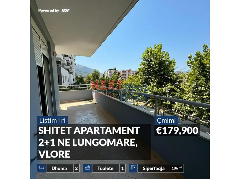 Appartement 3 chambres 95 m² District de Vlora, Albanie
