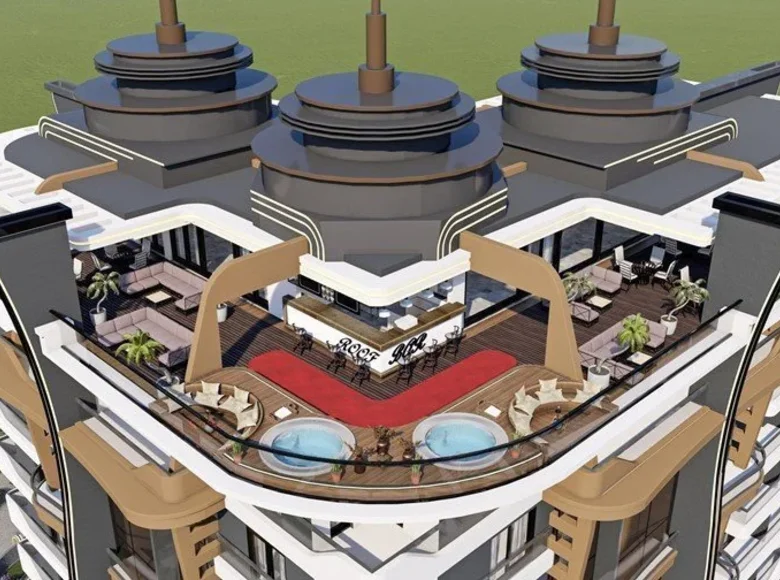 1 bedroom apartment 60 m² Mahmutlar, Turkey