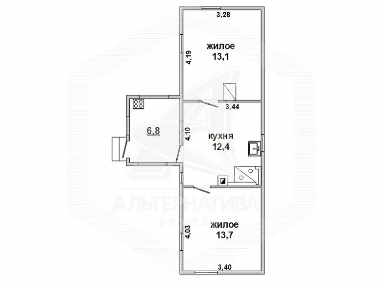 Земельные участки 39 м² Брест, Беларусь