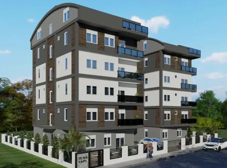 2 bedroom apartment 60 m² Muratpasa, Turkey