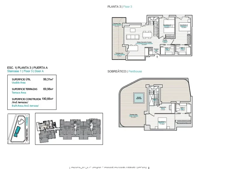 Apartamento 32 767 habitaciones 99 m² Villajoyosa, España