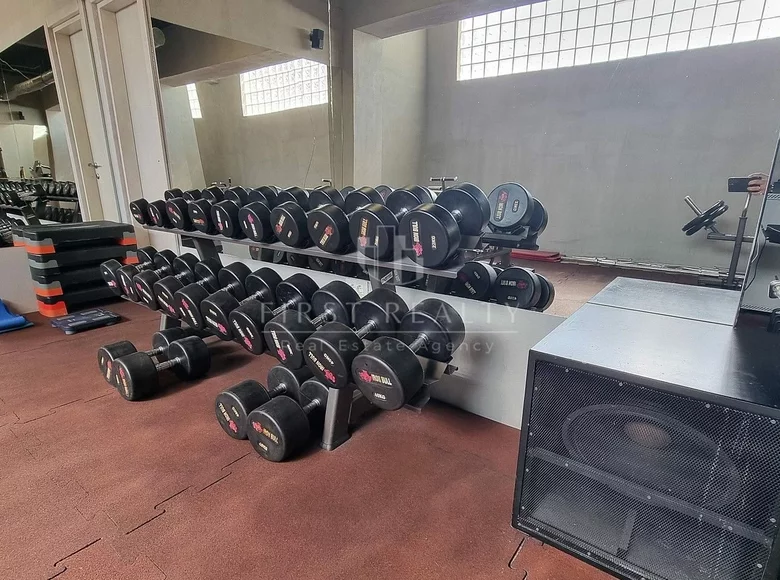 Commercial premises equipped as a gym
