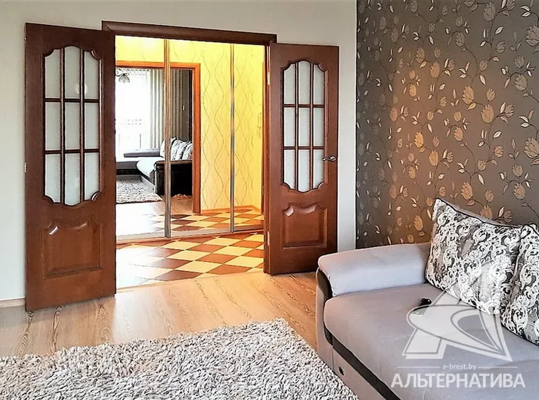 Квартира 2 комнаты 54 м² Брест, Беларусь