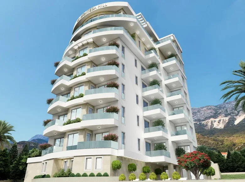 Wohnung 1 Schlafzimmer 45 m² Becici, Montenegro