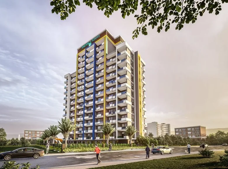 Mieszkanie 2 pokoi 53 m² Mezitli, Turcja