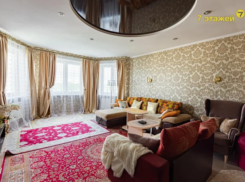 Apartamento 3 habitaciones 91 m² Minsk, Belarús