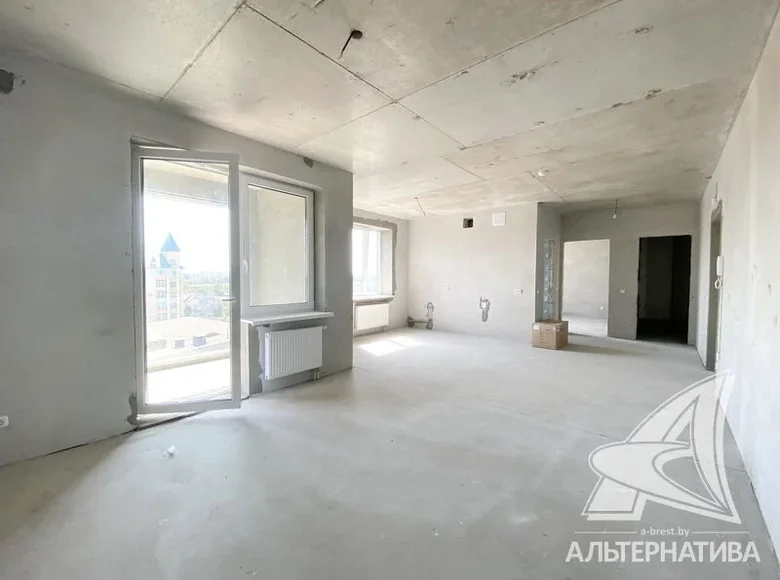 Квартира 2 комнаты 59 м² Брест, Беларусь