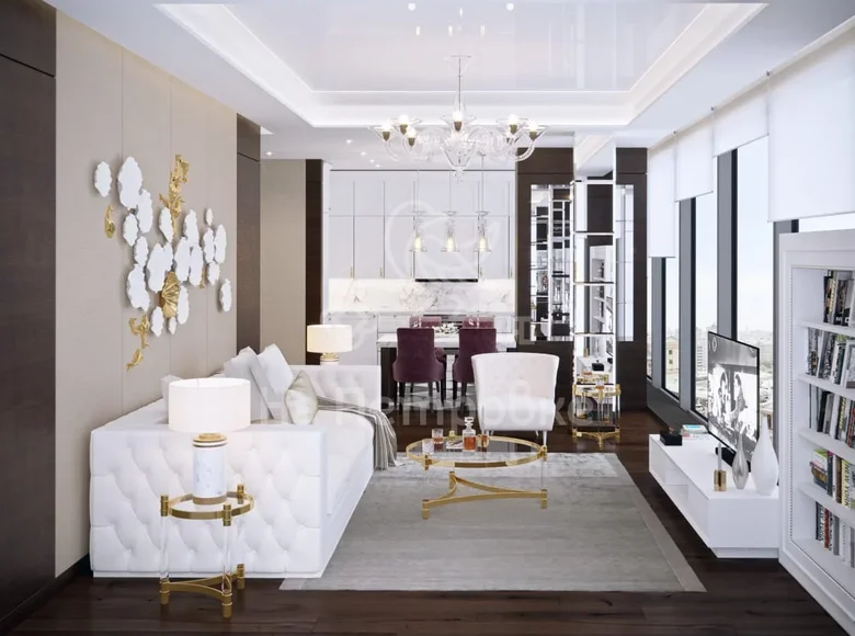 Mieszkanie 2 pokoi 54 m² Moskwa, Rosja
