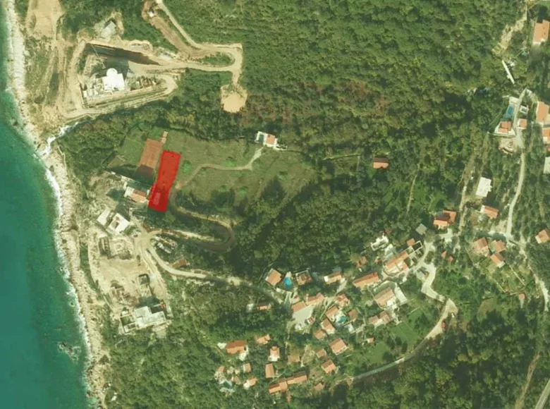 Działki 748 m² Rijeka-Rezevici, Czarnogóra
