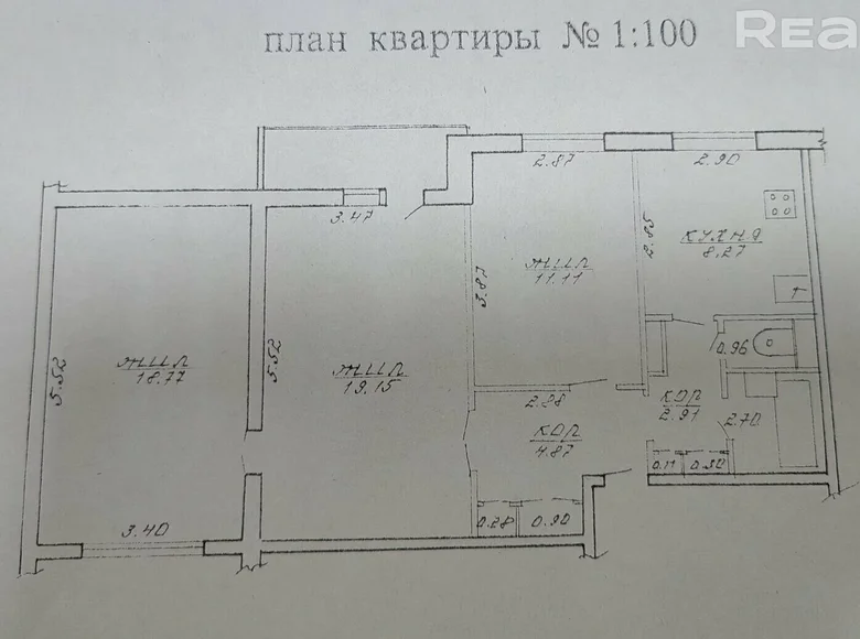 Квартира 3 комнаты 70 м² Могилёв, Беларусь