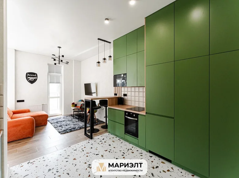 Квартира 1 комната 38 м² Минск, Беларусь