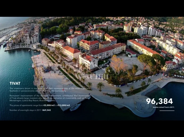 Apartamento 2 habitaciones 64 m² Tivat, Montenegro