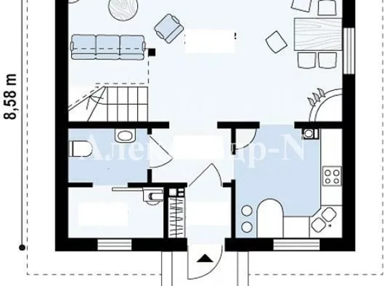 Дом 5 комнат 270 м² Одесса, Украина