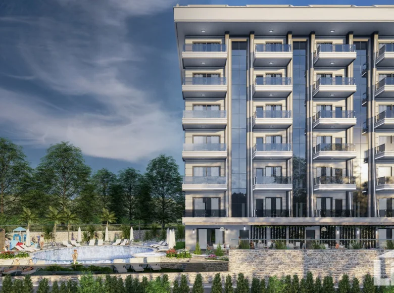 Дуплекс 4 комнаты 55 м² Алания, Турция