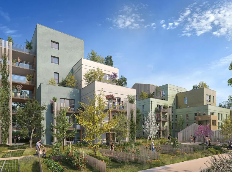 Квартира 3 спальни 66 м² Метрополия Франции, Франция