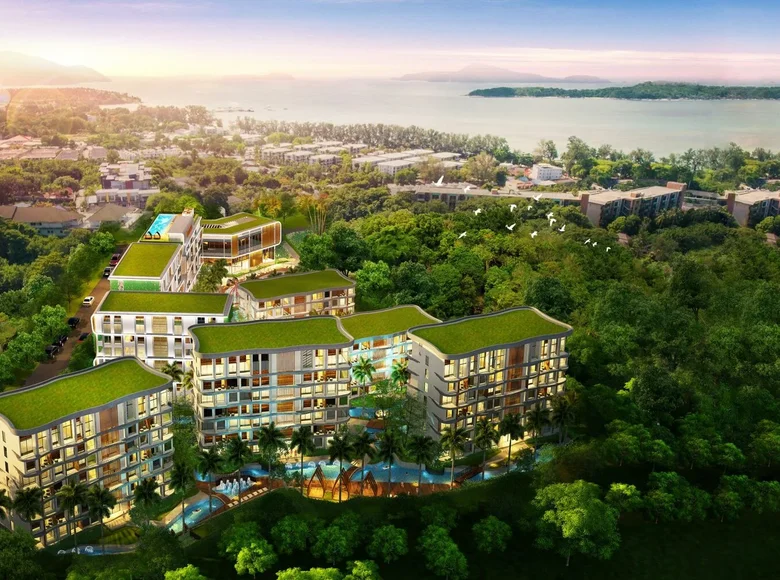 Квартира 1 спальня 30 м² Пхукет, Таиланд
