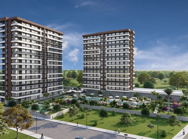 Mieszkanie 2 pokoi 63 m² Mersin, Turcja