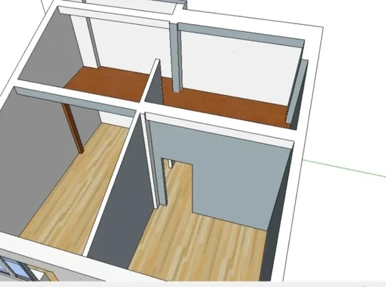 Квартира 1 комната 37 м² Одесса, Украина