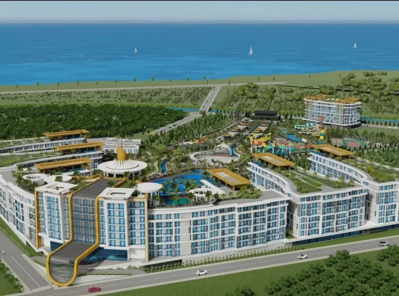 1 bedroom apartment 72 m² Avsallar, Turkey