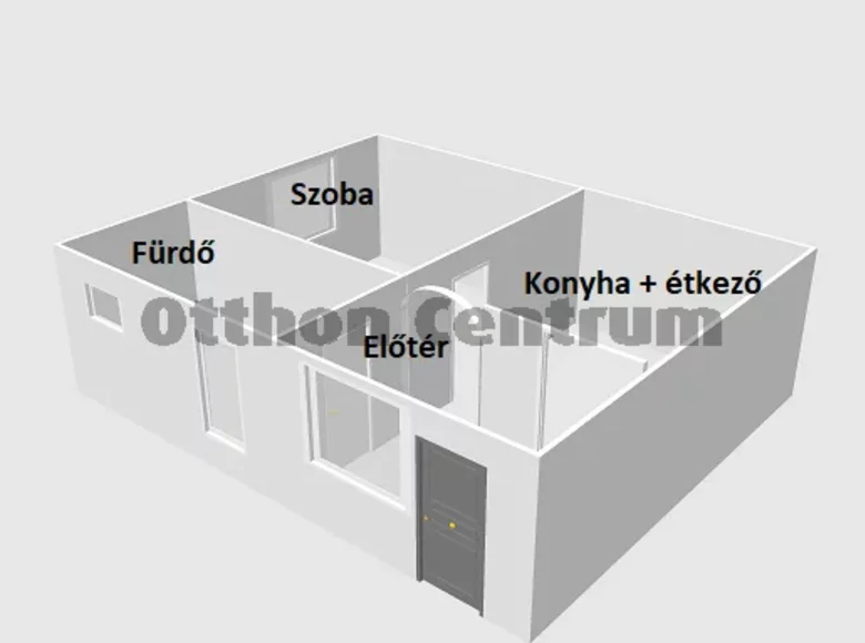 Дом 1 комната 60 м² Папа, Венгрия