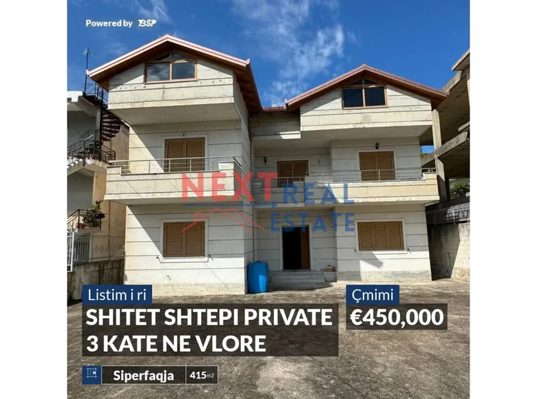 House 415 m² Bashkia Vlore, Albania