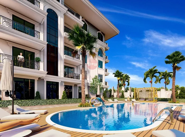 1 bedroom apartment 52 m² Alanya, Turkey