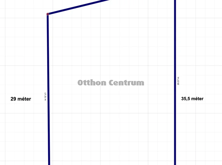 Land 610 m² Erd, Hungary