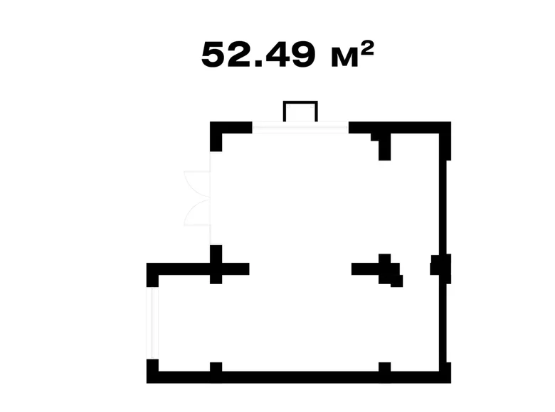 Kvartira 52 m² Toshkentda