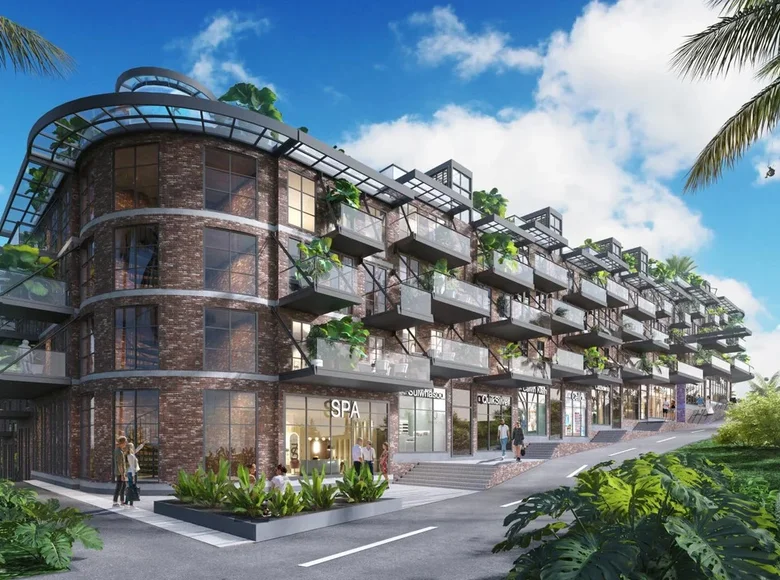 Квартира 1 комната 35 м² Унгасан, Индонезия