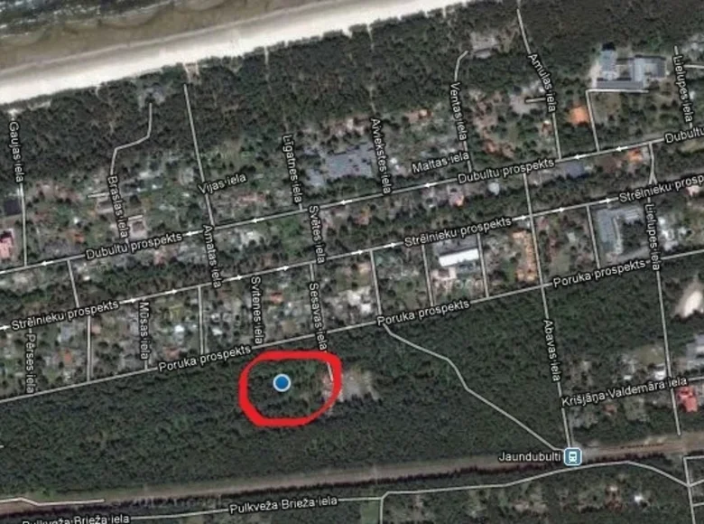Земельные участки 1 864 м² Юрмала, Латвия