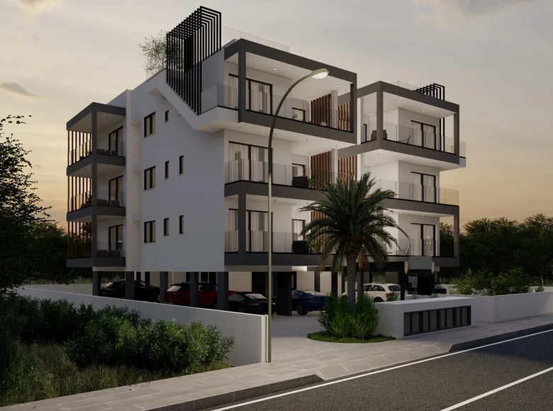 Mieszkanie 2 pokoi 80 m² Gmina Kato Polemidia, Cyprus