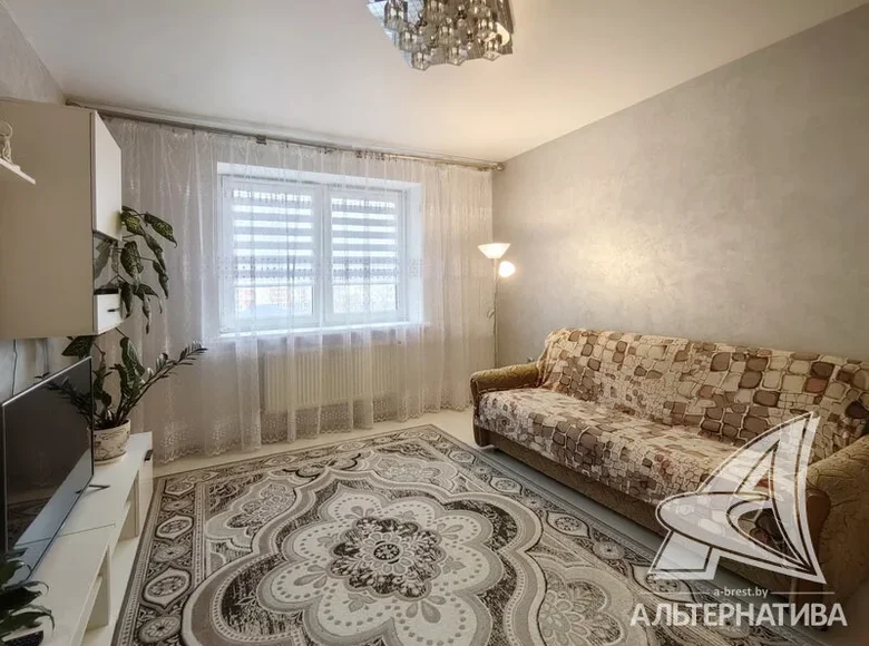 Квартира 1 комната 43 м² Брест, Беларусь