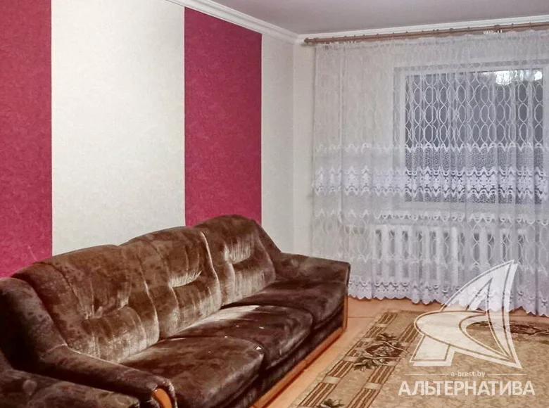 Квартира 2 комнаты 56 м² Кобрин, Беларусь