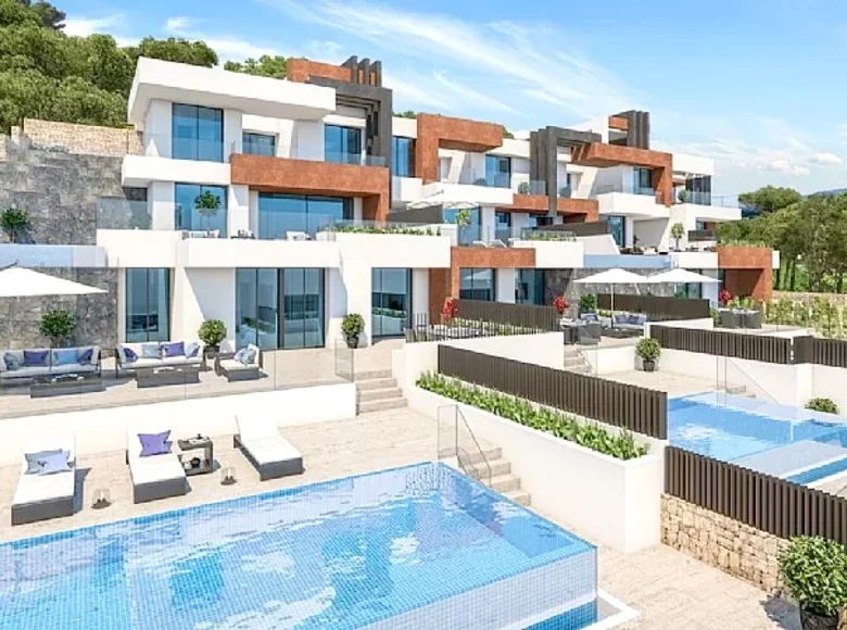 Szeregowiec 3 pokoi 269 m² Benidorm, Hiszpania