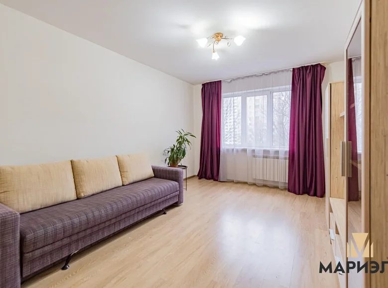 1 room apartment 38 m² Minsk, Belarus