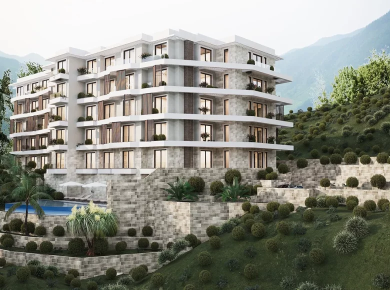 Apartamento 1 habitacion 49 m² Becici, Montenegro