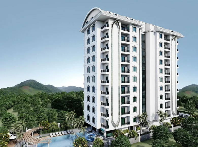 Apartamento 2 habitaciones 65 m² Mahmutlar, Turquía