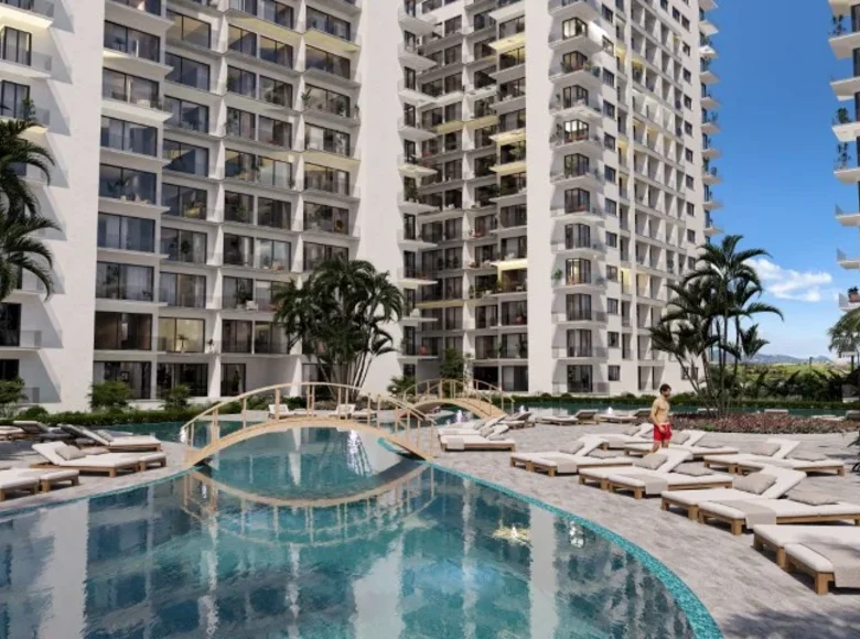 Студия 1 комната 31 м² Trikomo, Северный Кипр