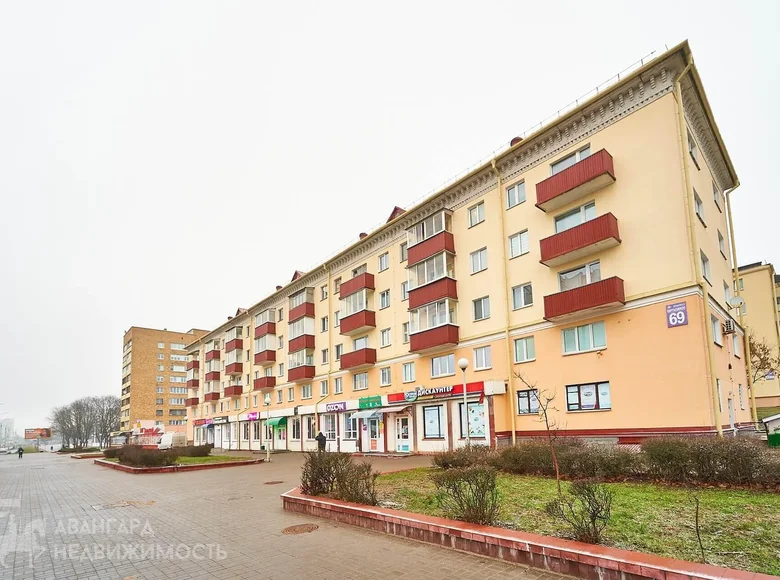 Mieszkanie 3 pokoi 55 m² Mińsk, Białoruś