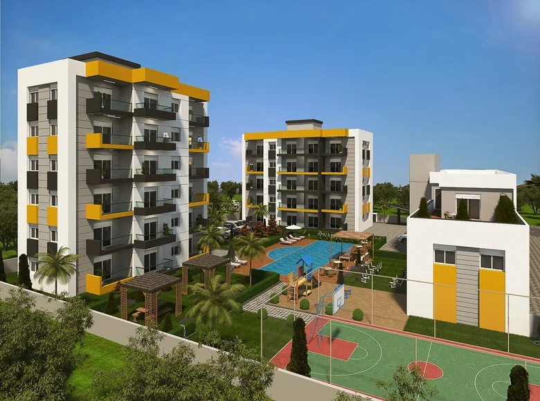 Appartement 3 chambres 75 m² Muratpasa, Turquie