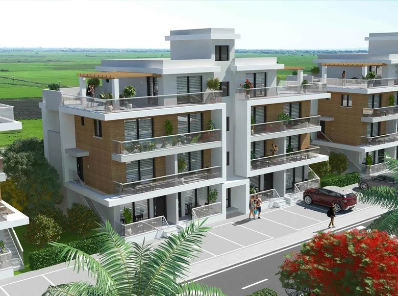 Mieszkanie 3 pokoi 77 m² Paralimni, Cyprus