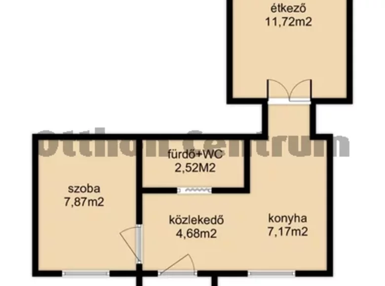 Dom 1 pokój 36 m² Kaposkeresztur, Węgry