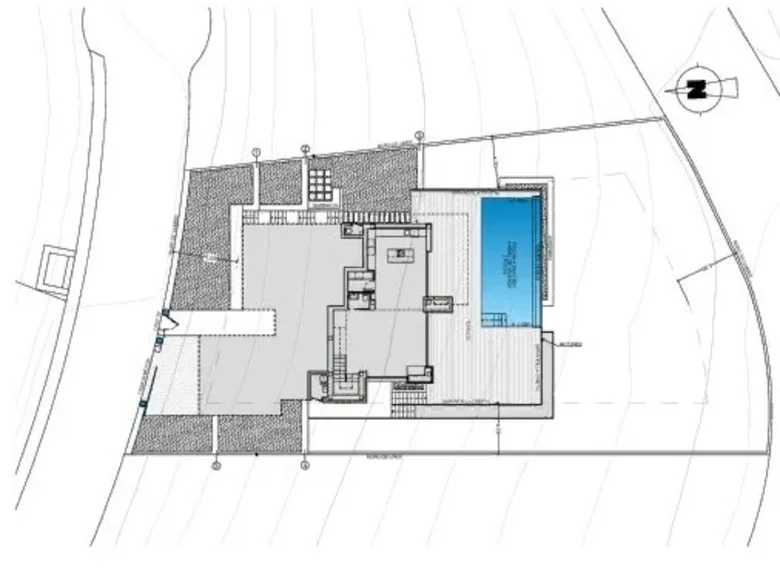 Willa 3 pokoi 579 m² el Poble Nou de Benitatxell Benitachell, Hiszpania