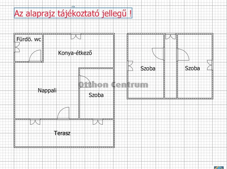 Casa 4 habitaciones 64 m² Tiszacsege, Hungría