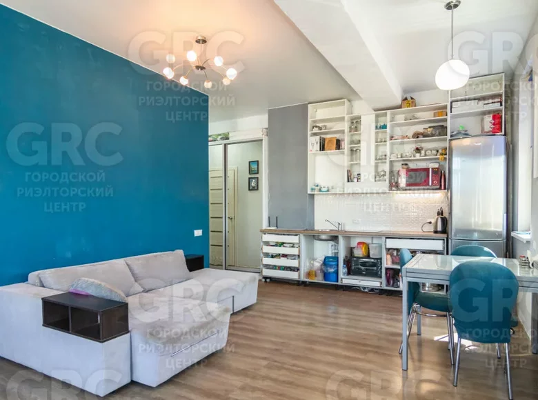 1 room apartment 37 m² Sochi, Russia