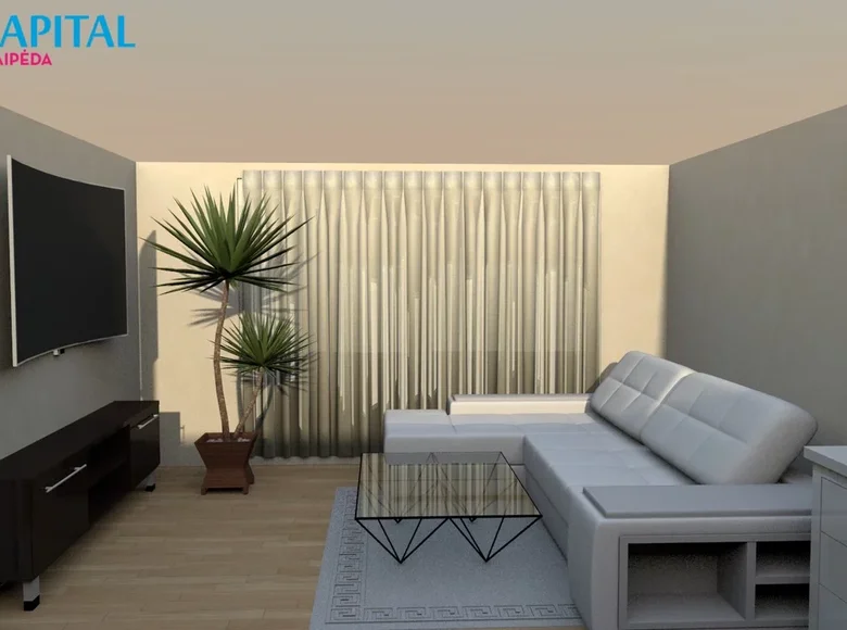 2 room apartment 54 m² Klaipėda, Lithuania