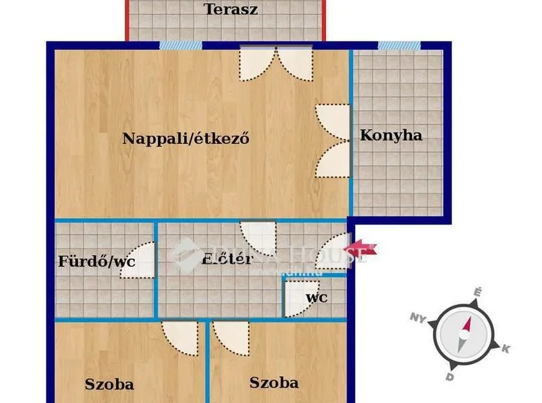 Apartment 80 m² Pecsi jaras, Hungary