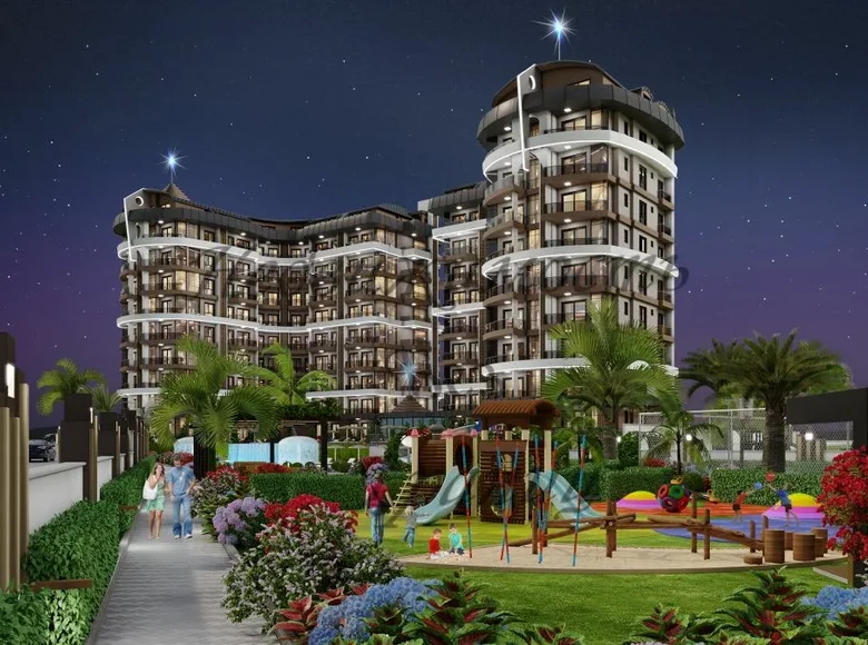 Apartamento 2 habitaciones 60 m² en Payallar, Turquía