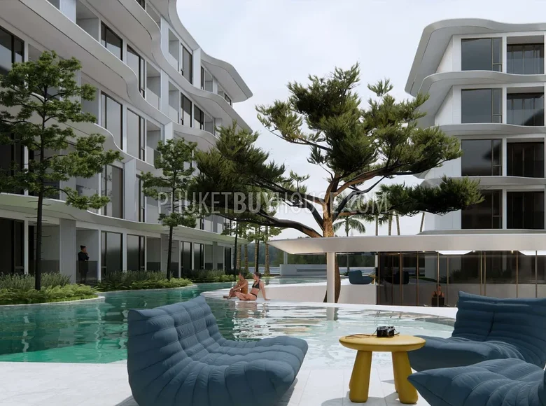 Mieszkanie 2 pokoi 60 m² Choeng Thale, Tajlandia